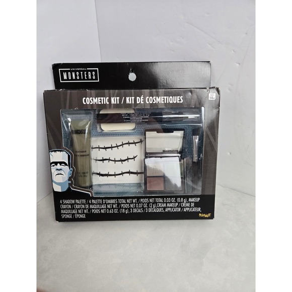 Spirit Halloween Universal Monsters Frankenstein Cosmetic Kit Makeup Set NIB - Picture 1 of 11